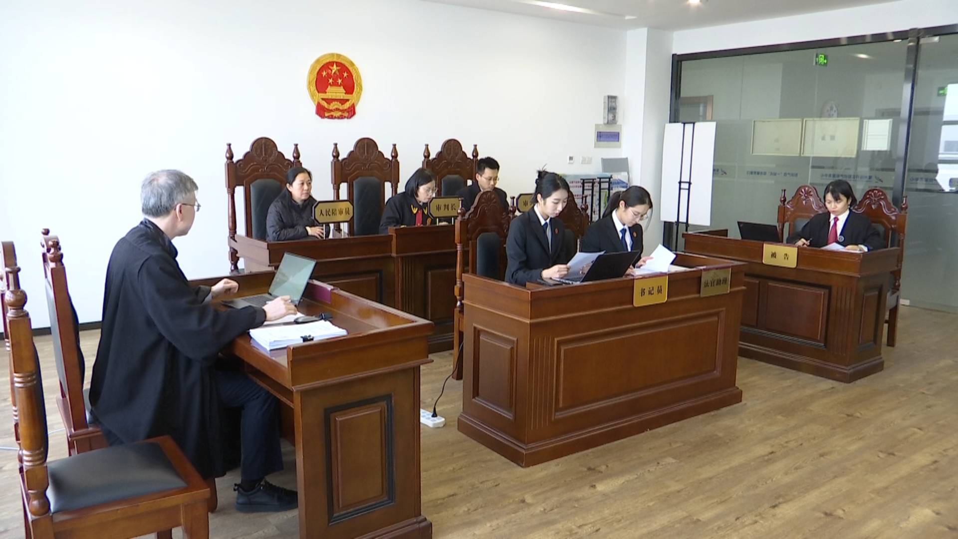 审判进园区，服务零距离——“家门口”的知